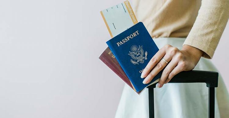 Passport Travel Photo