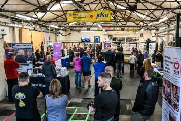 Shot of the crowd at our mens health forum