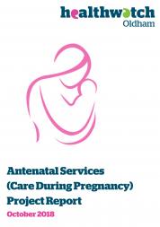 Antenatal Services Report Cover